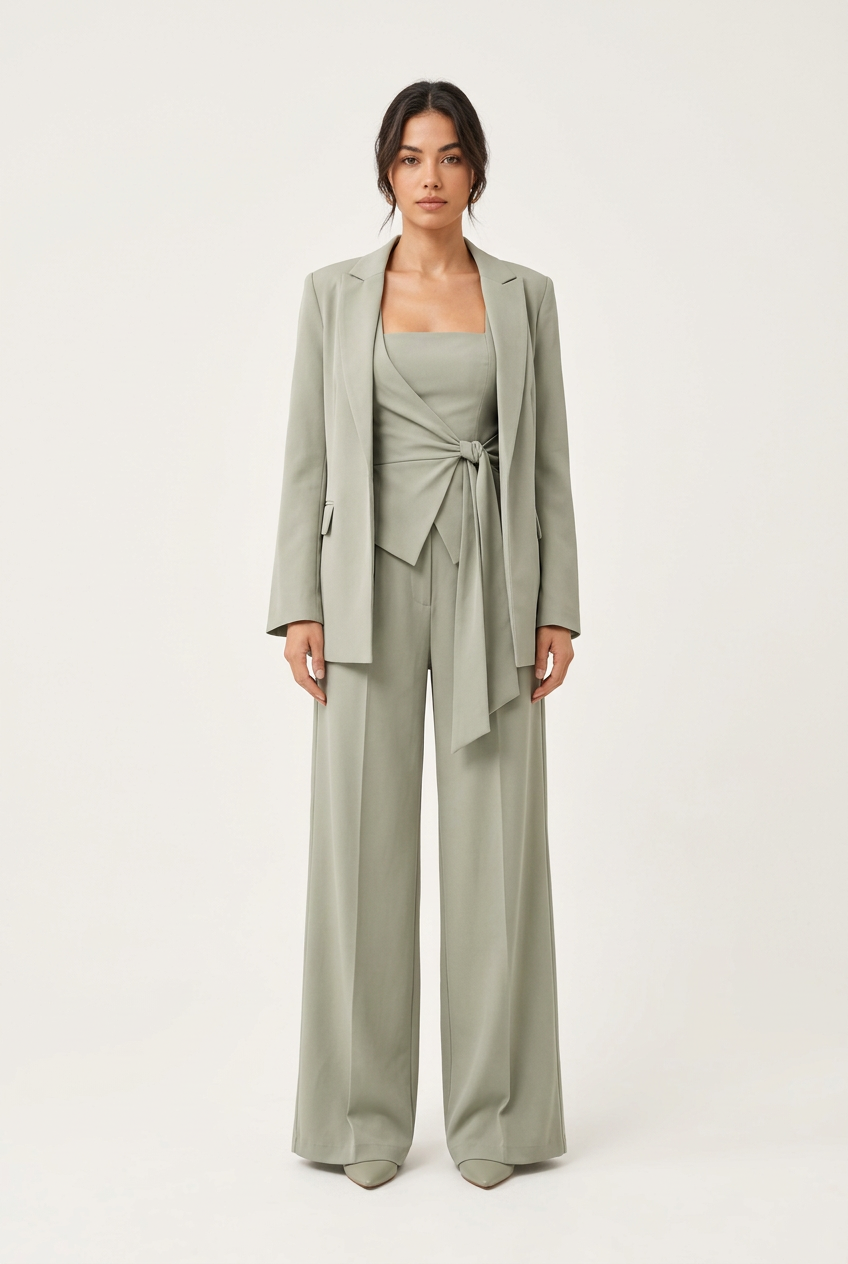 Minimalist Tailored Set front view