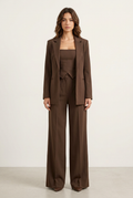 Chocolate Suit front view