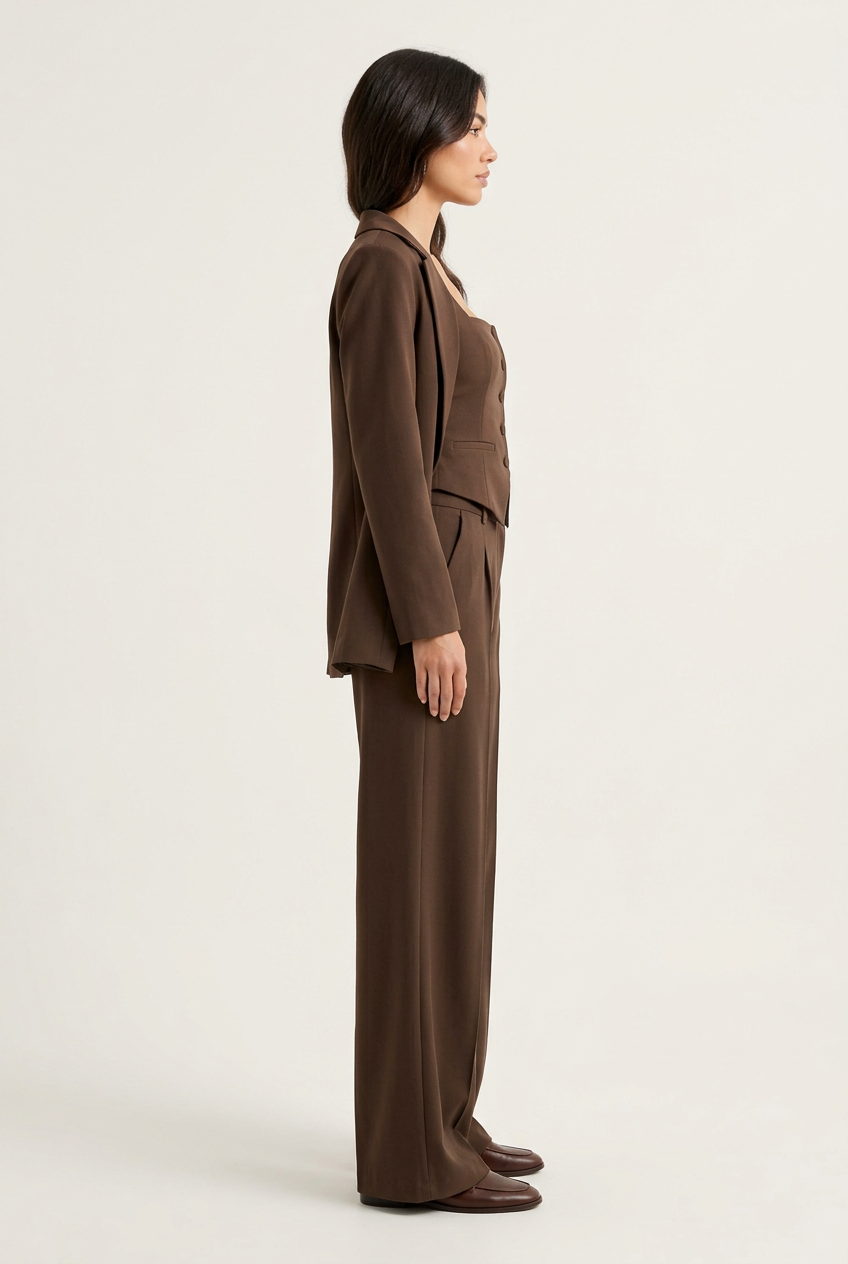Chocolate Suit right side view